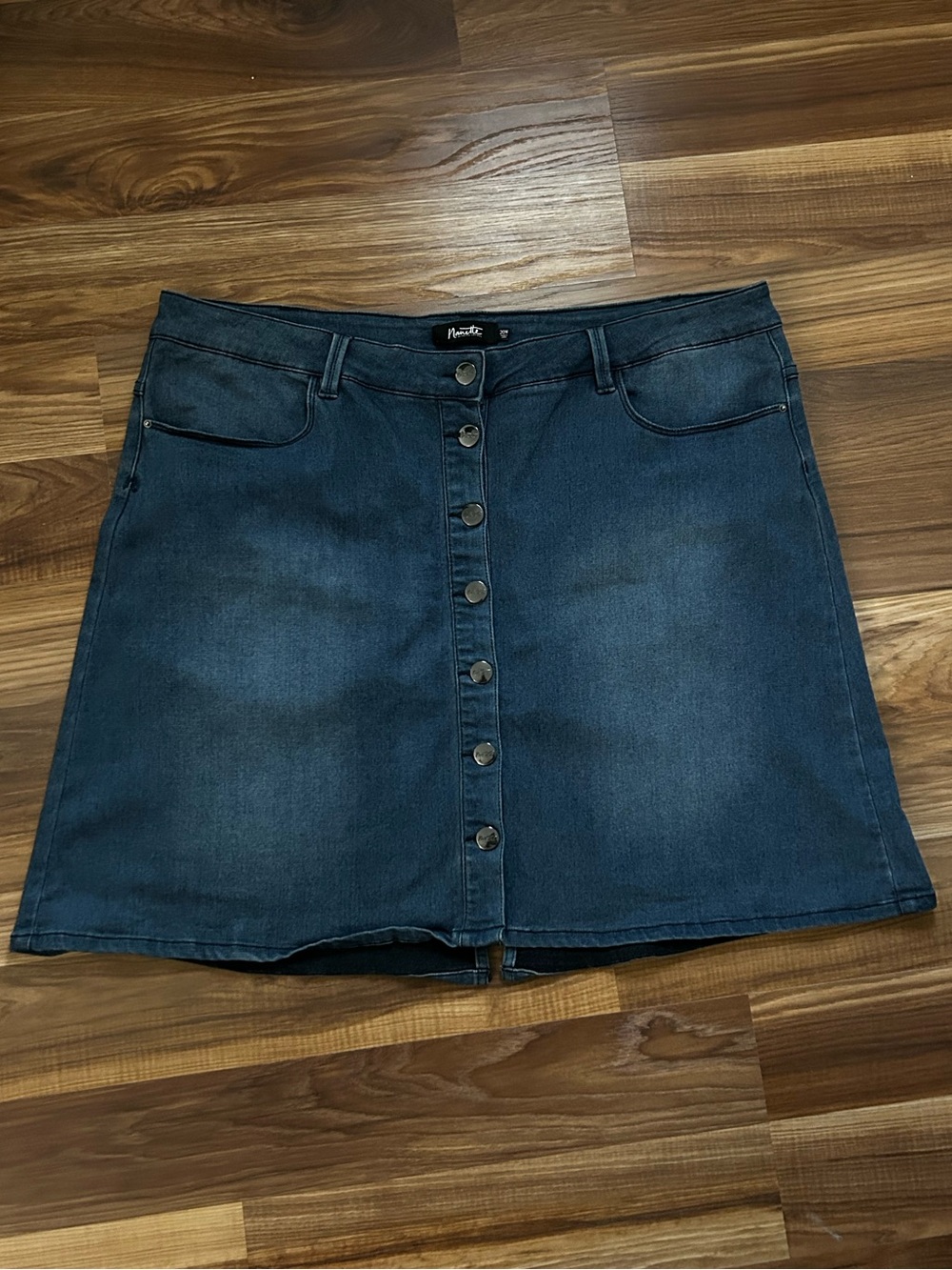 Nanette Lepore Button-Front Skirt 20W